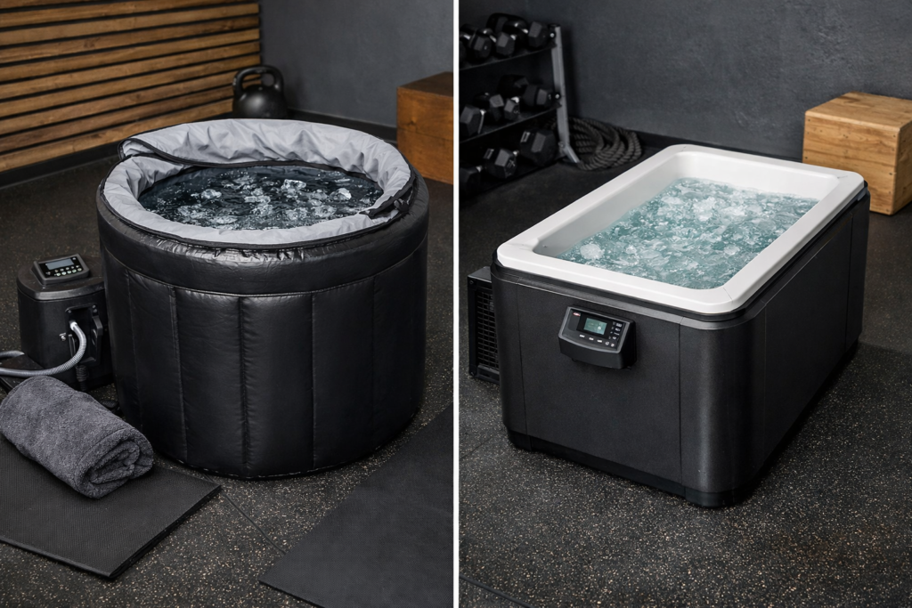 Best Portable Cold Plunge Tubs: Inflatable vs Hard Shell