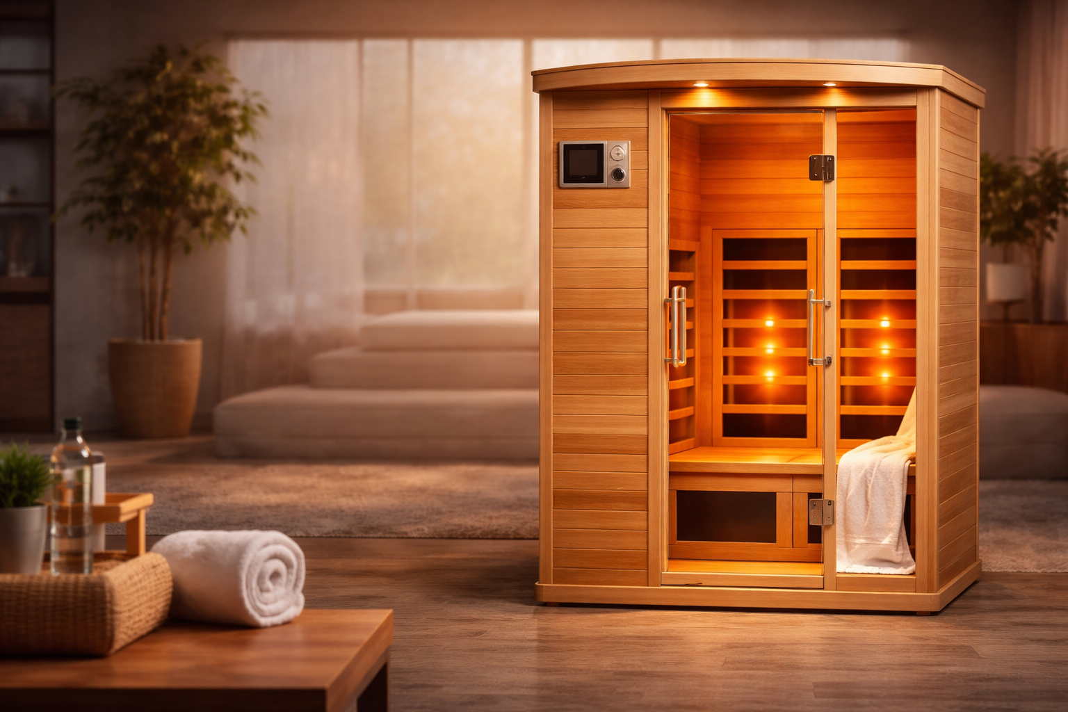 2 person infrared sauna